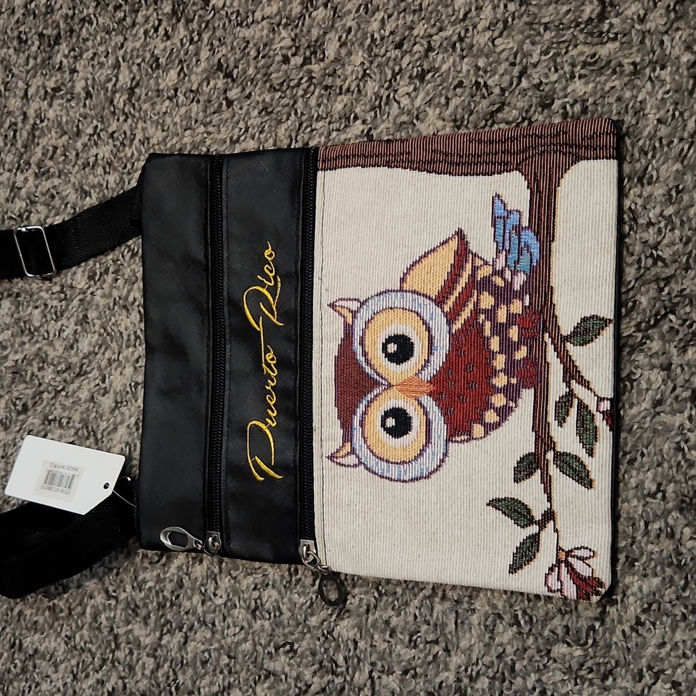 Puerto Rico Owl Bag